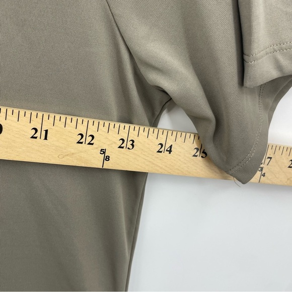 Under Armour Tech 2.0 1326413 T-Shirt Mens XL beige taupe Polyester Short Sleeve - Picture 6 of 8